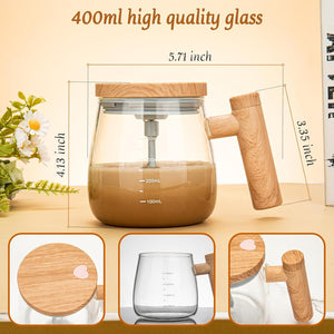 400 ml StirMate Mug w/ FREE Milk frother