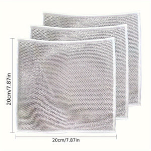 Steel Shine Scrub Cloth