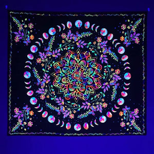 Glow Spectrum Tapestry