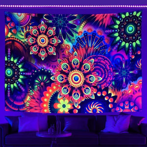 Glow Spectrum Tapestry