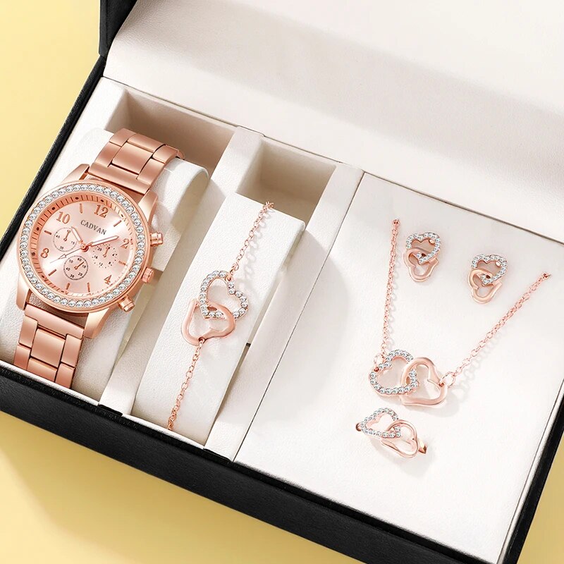 6 Pcs/Set Rhinestone Gift Set