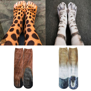 Realistic Animal Feet Socks ( Unisex)