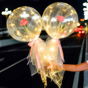 Valentine's Day Luminous Balloon Flower Bouquet