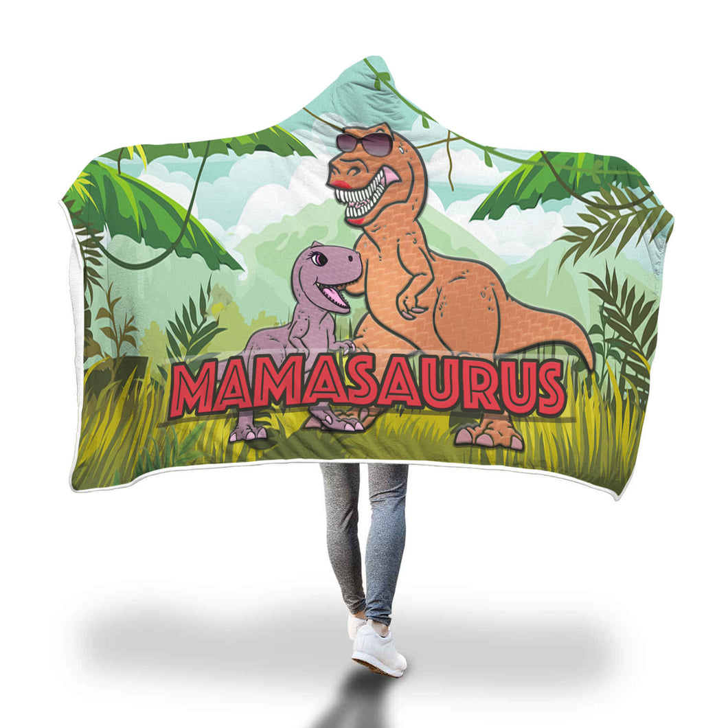 Mamasaurus Hooded Blanket