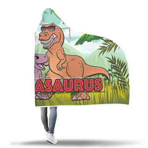 Mamasaurus Hooded Blanket