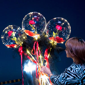 Valentine's Day Luminous Balloon Flower Bouquet