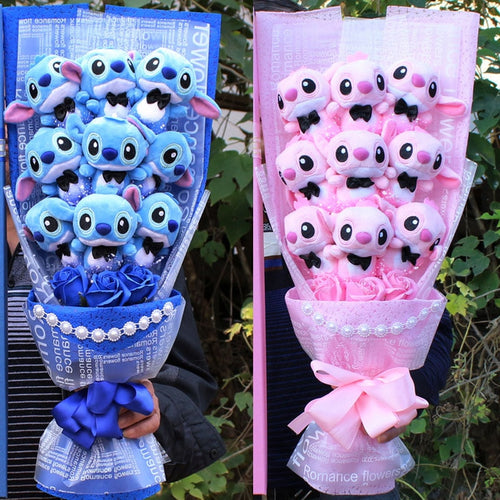 Stitch Plush Doll Bouquet