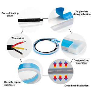 DynaBeam ™ -Motorcycle DRL (2pcs)