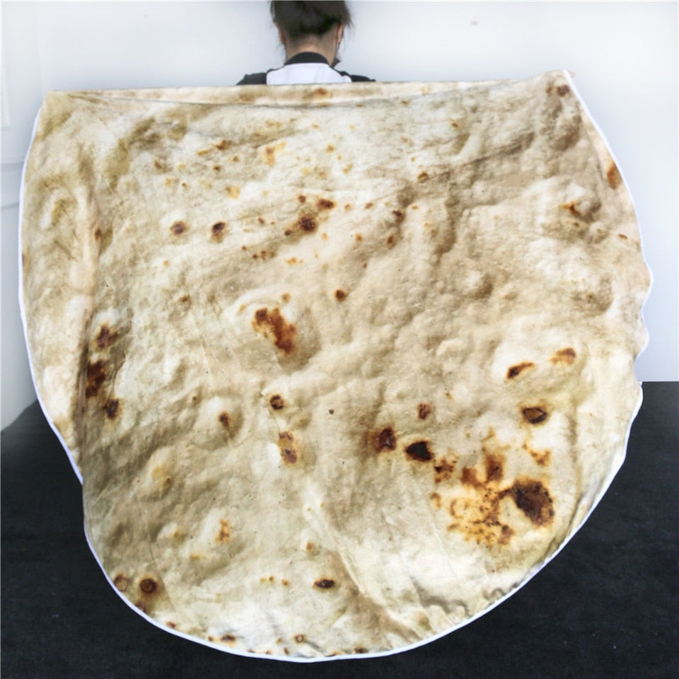 Tortilla Burrito Blanket , ugg blanket, throw blanket, picnic blanket