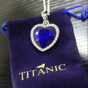 Titanic Heart of the Ocean Necklace!