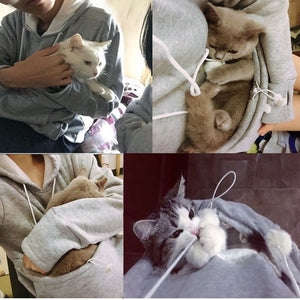 Cat Pouch Hoodie