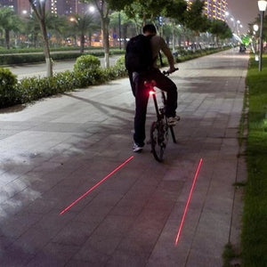 LightRider ™- Laser Bike Lane