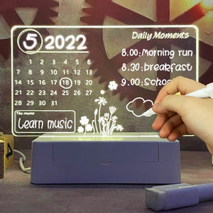 Rewritable Notepad NightLight (Limited Edition)*