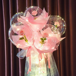 Valentine's Day Luminous Balloon Flower Bouquet