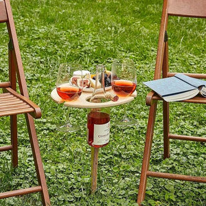 Folding Wine Table