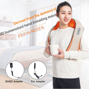 Electric Shiatsu Neck Back & Shoulder Massager Machine