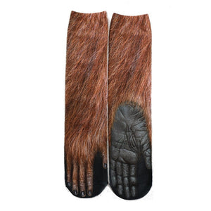 Realistic Animal Feet Socks ( Unisex)