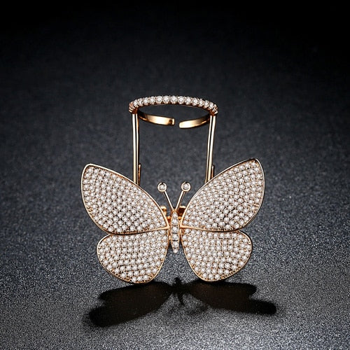 BlingBling™ - Beautiful Moving Butterfly Ring / Jewellery (Limited Edition)