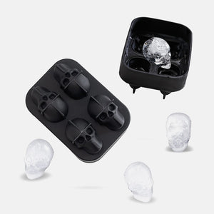 3D Skull Ice Cube Maker