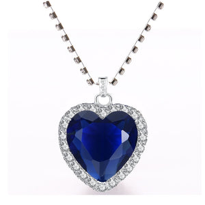 Titanic Heart of the Ocean Necklace!