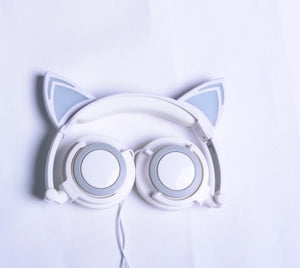 Cat Ear Headphones - With Glowing Ears