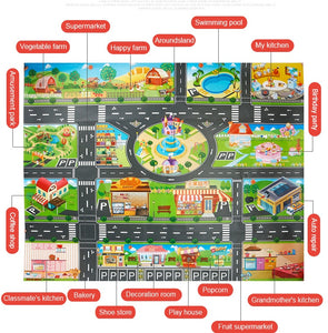 Play Mat- City Roads