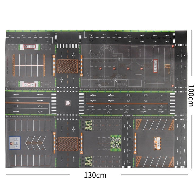 Play Mat- City Roads