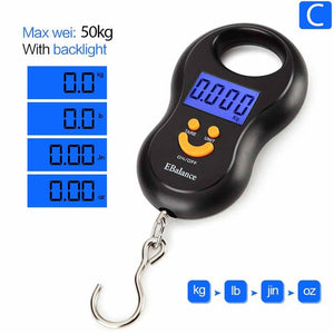 Electronic weight hook