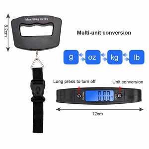 Electronic weight hook