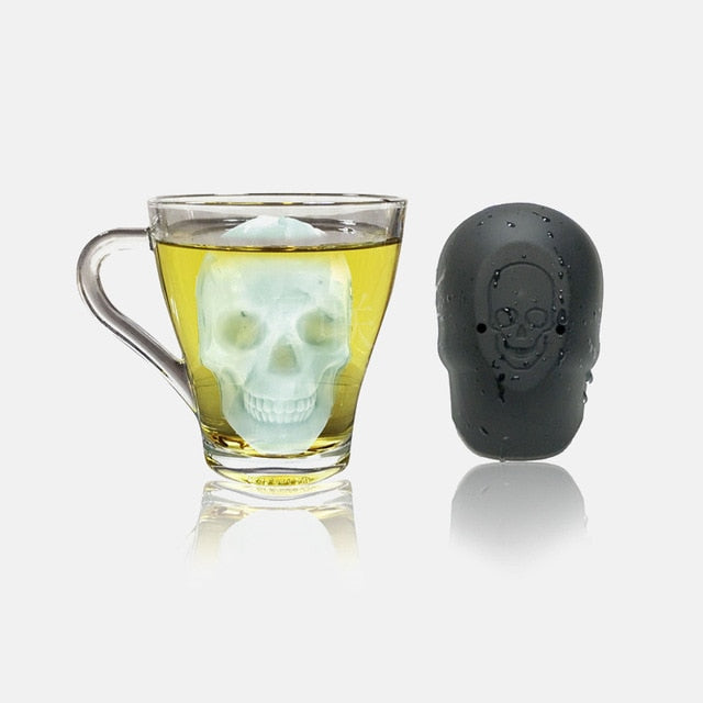 3D Skull Ice Cube Maker