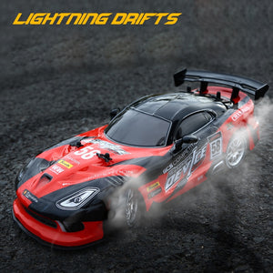 RC Drift Car 2.4Ghz Scale 1:16 4WD Turbo Drift w/LED Lights