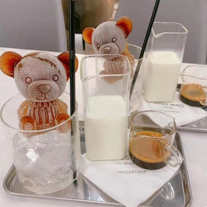 Teddy Bear & Rose Ice Mold