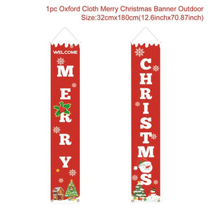 Christmas Door Banner