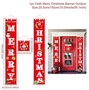 Christmas Door Banner