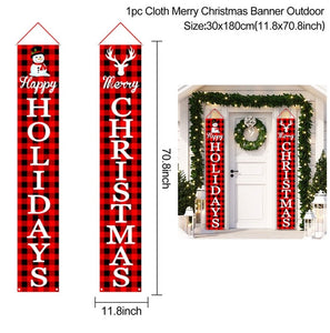 Christmas Door Banner