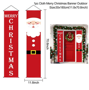 Christmas Door Banner