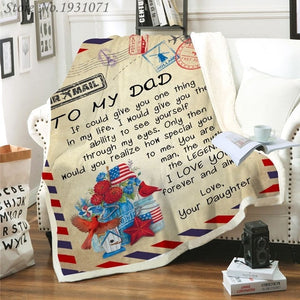 Love Letter Blanket for your Loved One