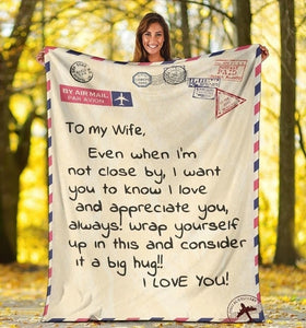 Love Letter Blanket for your Loved One