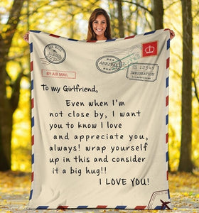 Love Letter Blanket for your Loved One