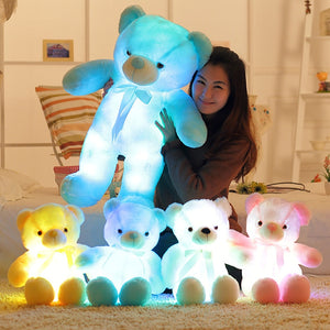 Mega stuffed bear with LED