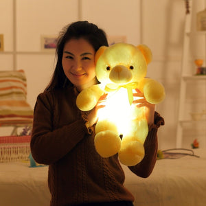 Mega stuffed bear with LED