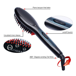 Hair Straightener Brush