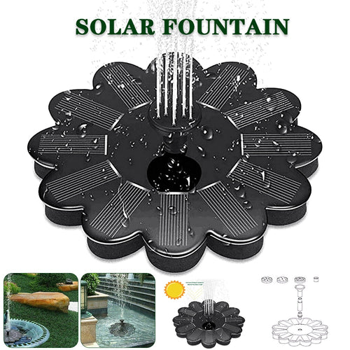 Solar Bird Bath Fountain