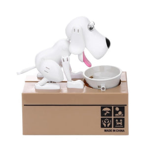 Moving Dog Coin Bank