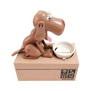 Moving Dog Coin Bank