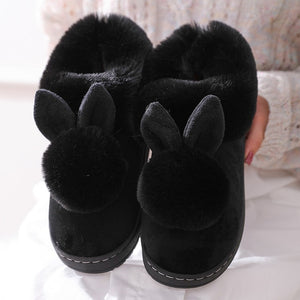 Fluffy Bunny Slippers