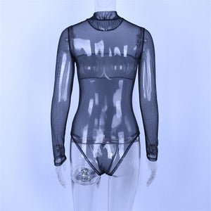 Dazzle - Transparent bodysuit