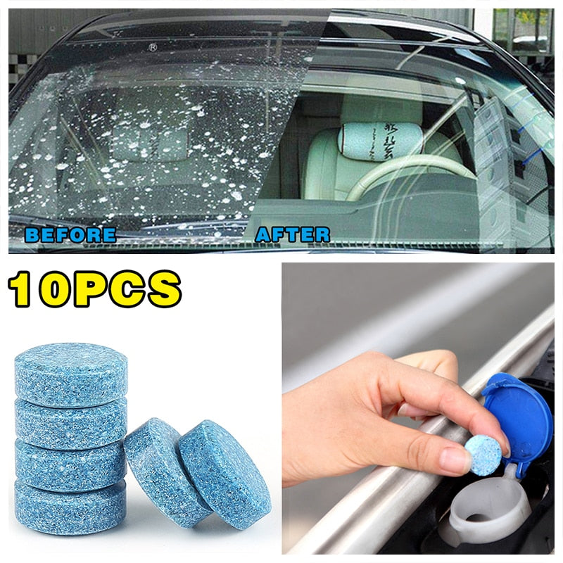 Windshield Glass Cleaner 10PCS/Pack(1PCS=4L Water)