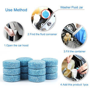 Windshield Glass Cleaner 10PCS/Pack(1PCS=4L Water)