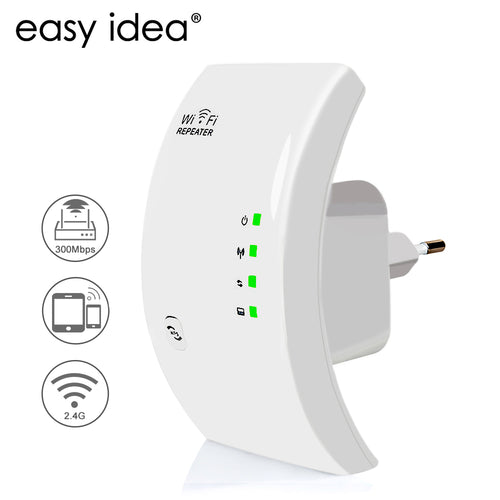 Wireless WiFi Extender Repeater & WiFi Amplifier